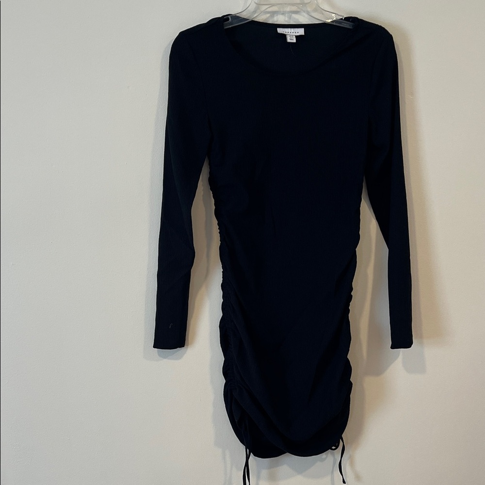 Topshop Black Long Sleeve Dress Size 6